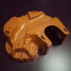 Fisher Price GeoTrax Train Track Base Mountain Tunnel Replacement Piece Brown